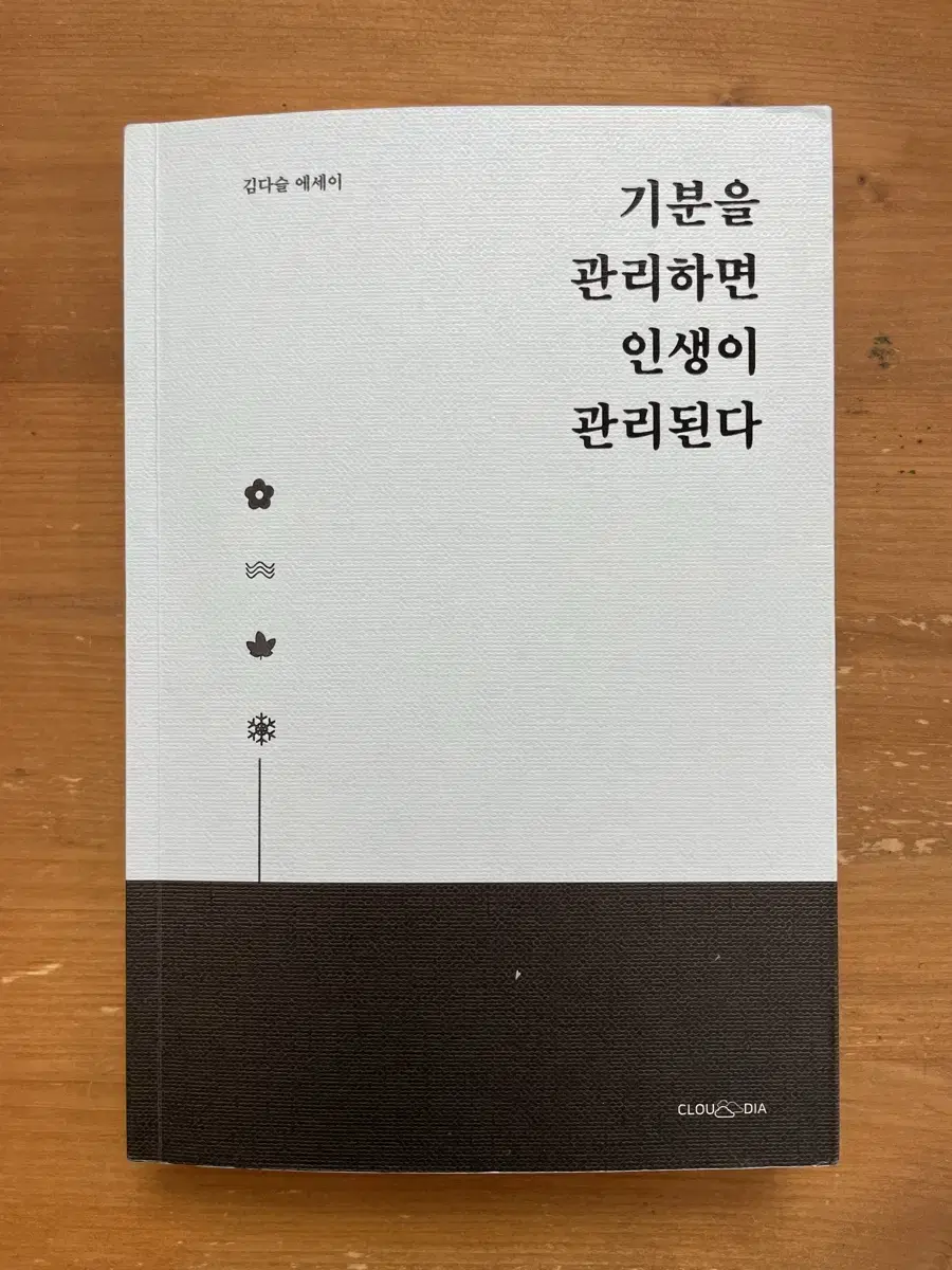 기분을 관리하면 인생이 관리된다 : 김다슬 에세이